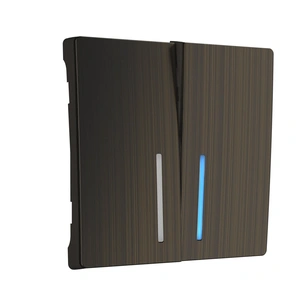 Изображение Набор клавиш для выключателя двухклавишного с подсветкой (бронзовый) W1129112