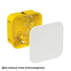 Изображение КОРОБКА РАСПРЕДЕЛИТЕЛЬНАЯ ДЛЯ ПОЛЫХ СТЕН 100X100X50 - IMT35161