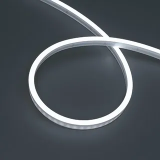 Лента герметичная WAVE-SIDE-PU-A120-06x12mm 24V White5700 (8 W/m, IP68, 3m, wire x1) (Arlight, Вывод боковой, 3 года) - Изображение
