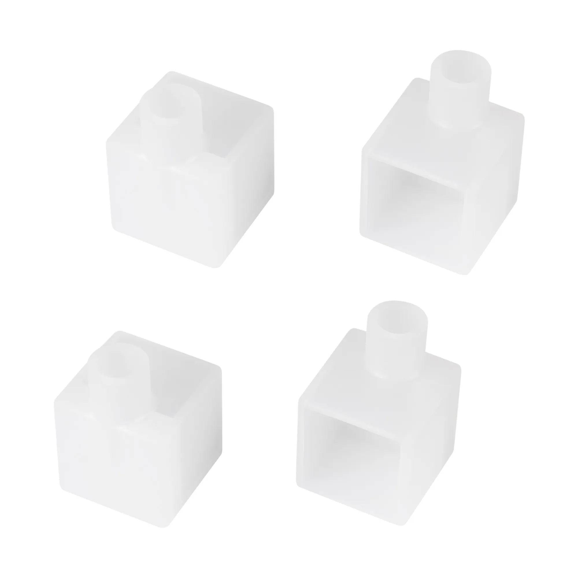 Заглушка WPH-FLEX-1616-90 WHITE с отверстием  (Arlight, Пластик) - Изображение