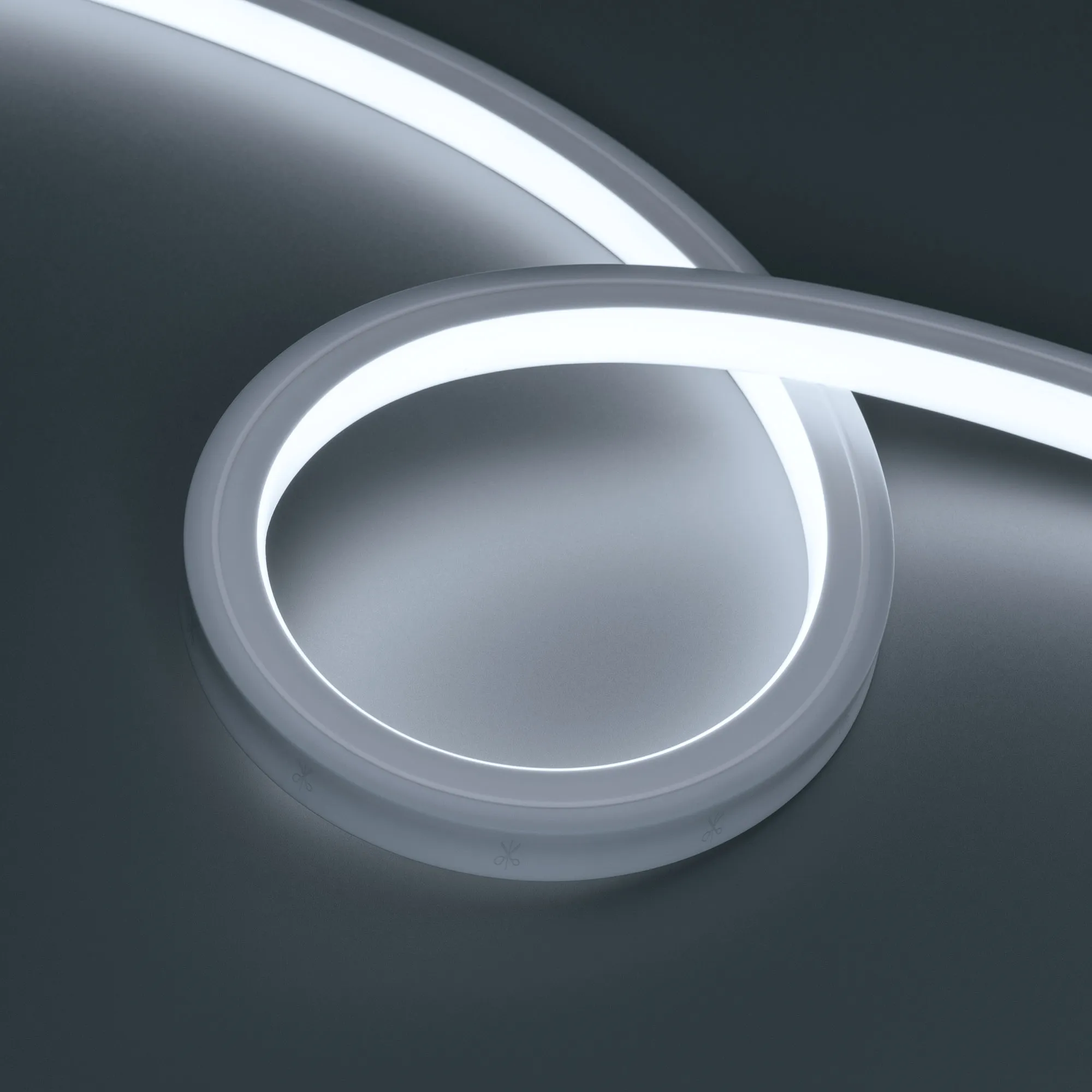 Лента герметичная NOVA-TOP-PU-A120-16x15mm 24V White7200 (10 W/m, IP68, 3m, wire x1) (Arlight, Полиуретан) - Изображение