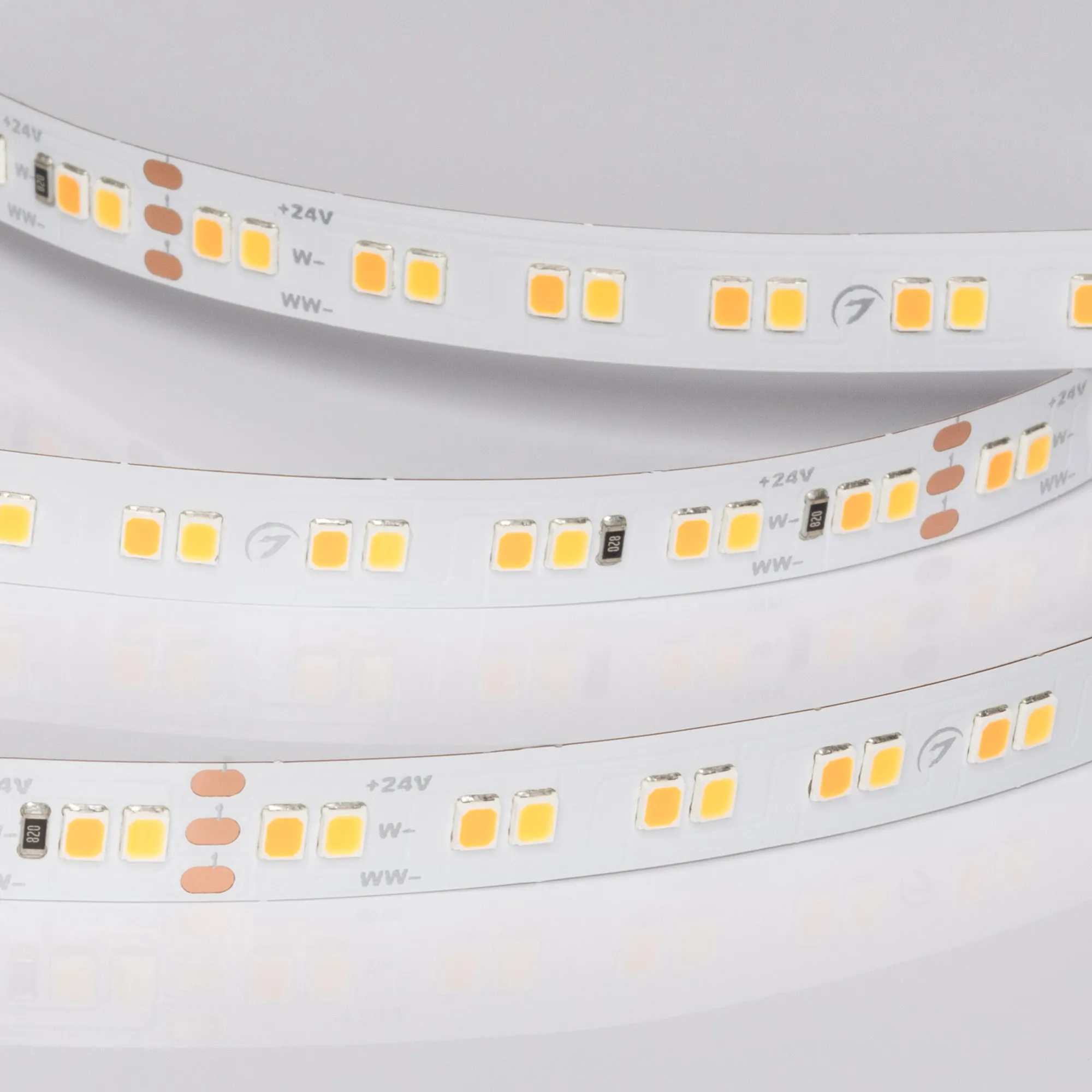 Лента UL-A160-10mm 24V Day-MIX (12 W/m, IP20, 5m) (Arlight, Изменяемая ЦТ)