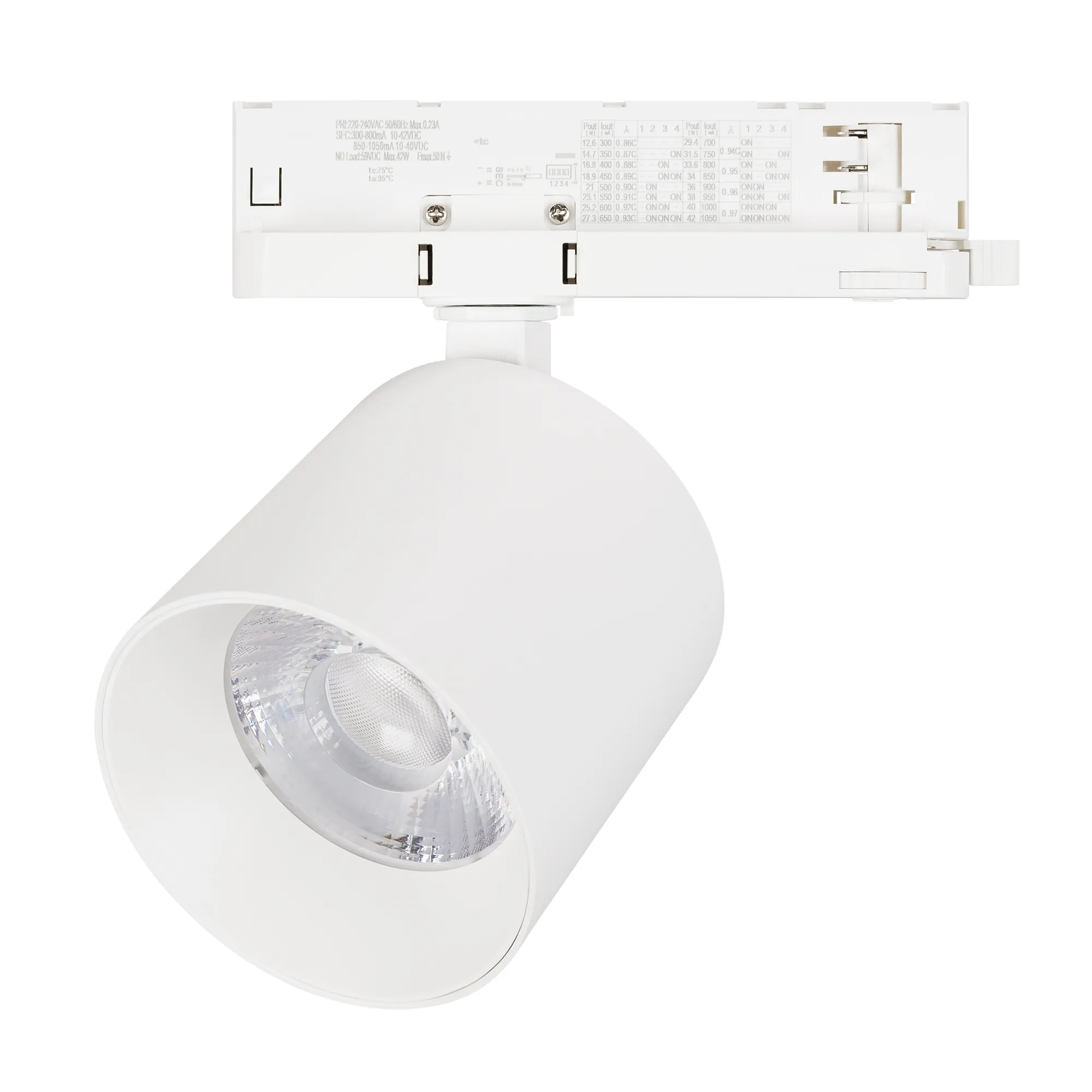 Светильник LGD-DYKE-4TR-R100-36W Day4000 (WH, 38 deg, 230V, TRIAC) (Arlight, IP20 Металл, 5 лет) - Изображение