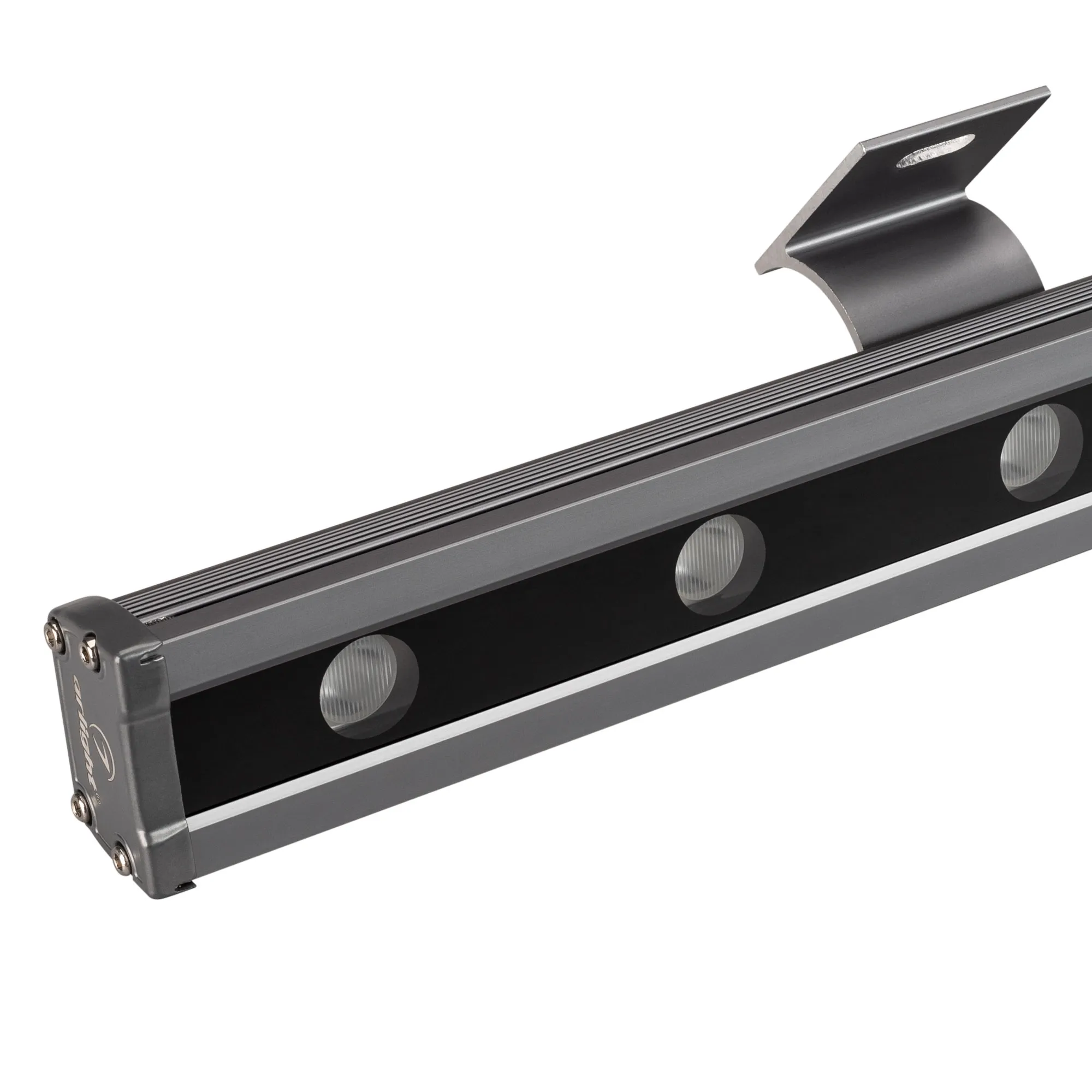 Светодиодный прожектор AR-LINE-1000L-48W-24V RGB-Day4000 (Grey, 15x45 deg, DMX512) (Arlight, Закрытый) - Изображение