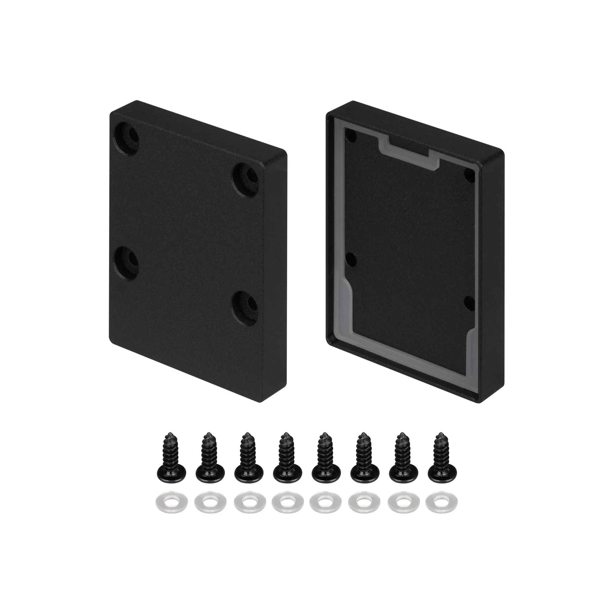 Заглушка IP-LINE-4050 BLACK глухая (Arlight, Металл) - Изображение