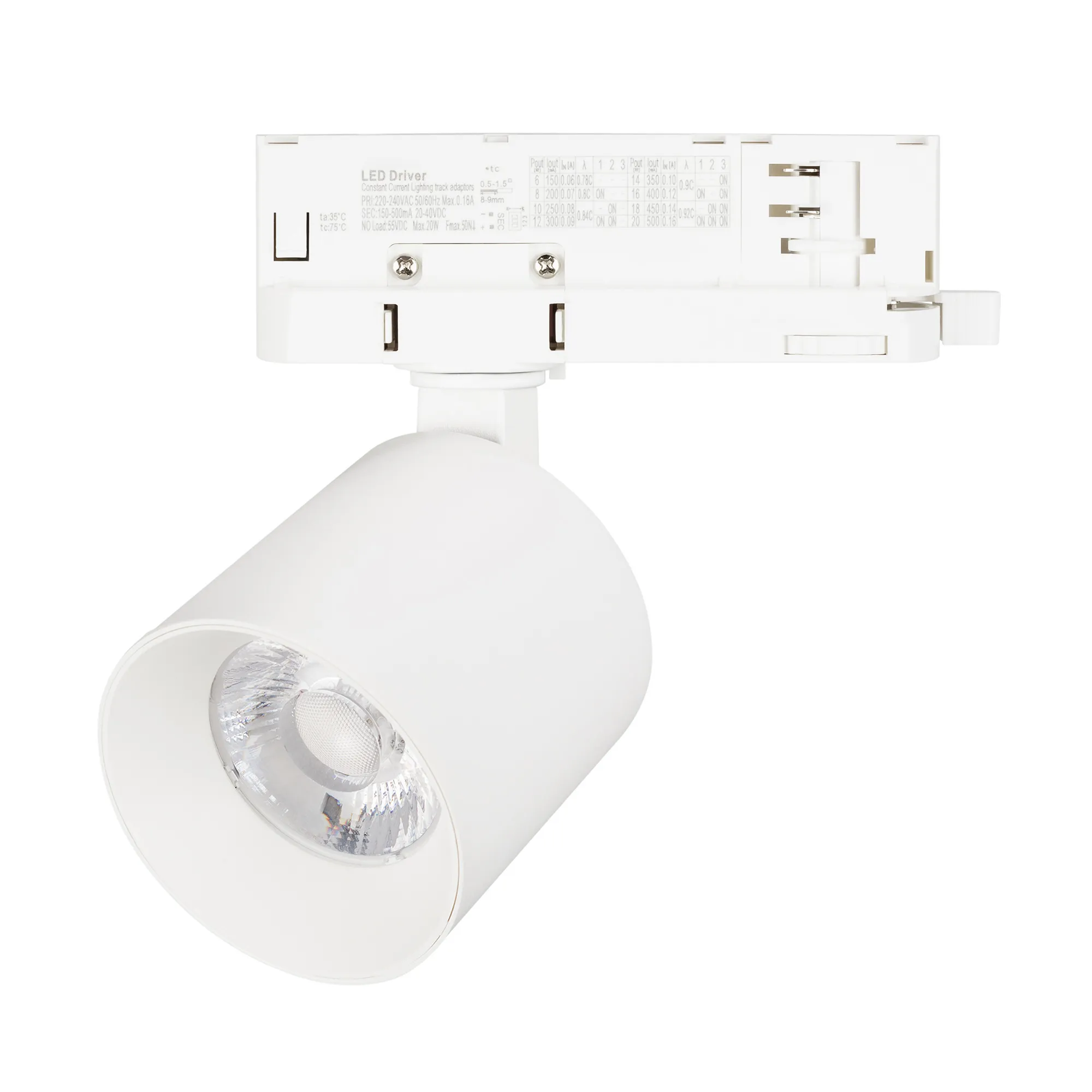 Светильник LGD-DYKE-4TR-R60-8W Day4000 (WH, 20 deg, 230V, TRIAC) (Arlight, IP20 Металл, 5 лет) - Изображение
