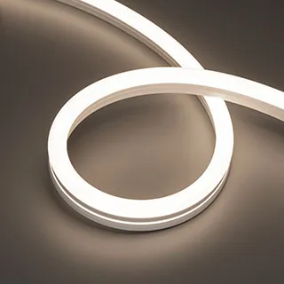 Лента герметичная MOONLIGHT-SIDE-A140-12x24mm 24V Day4000 (9.6 W/m, IP68, 0,5m, wire x1) (Arlight, Образец) - Изображение